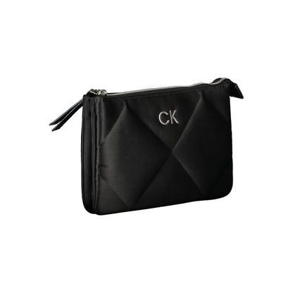 Calvin Klein Black Polyester Women Shoulder Bag