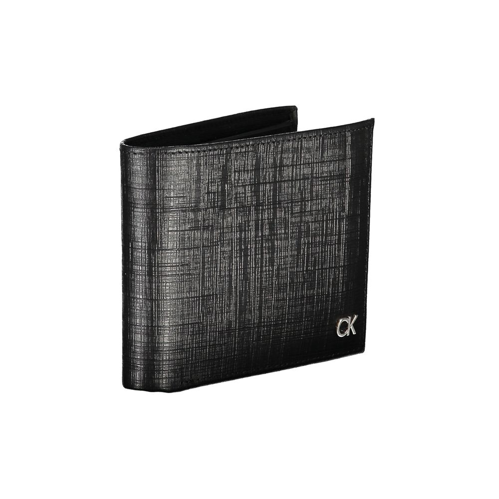 Calvin Klein Black Leather Mens Wallet