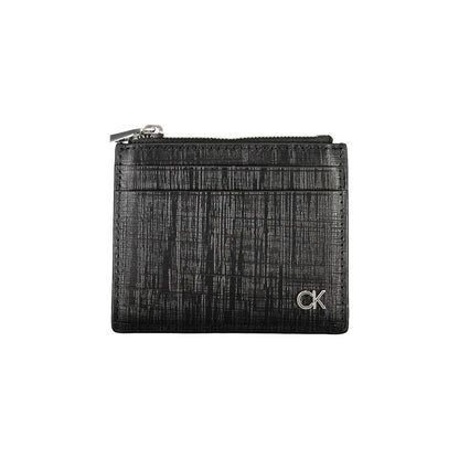 Calvin Klein Nero Leather Men Cardholder
