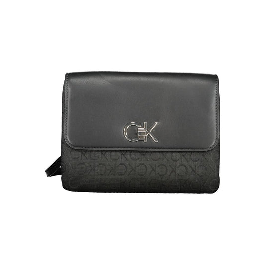 Calvin Klein Black Polyester Women Handbag