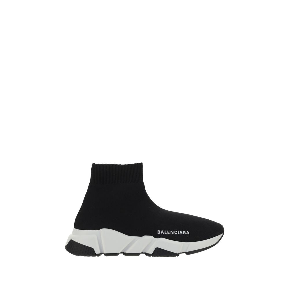 Balenciaga Black Polyester Athletic Sneakers