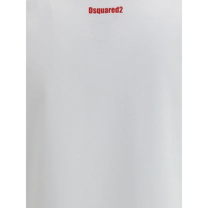 Dsquared² White Cotton T-Shirt