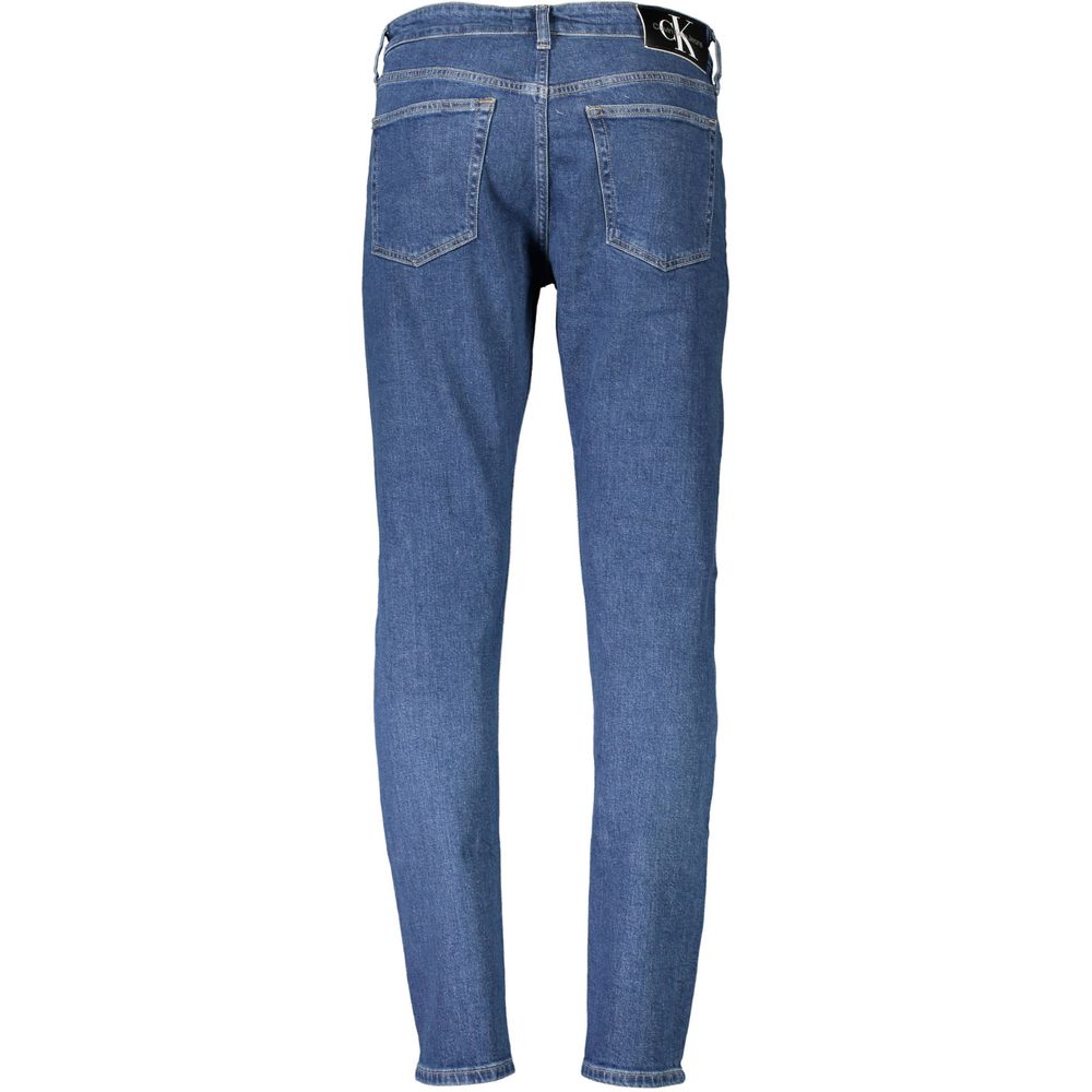 Calvin Klein Blu Cotton Men Jeans