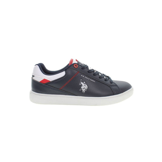 U.S. POLO ASSN. Blue Polyurethane Men Sneaker