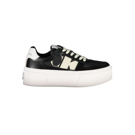 Calvin Klein Black Polyester Women Sneaker Calvin Klein