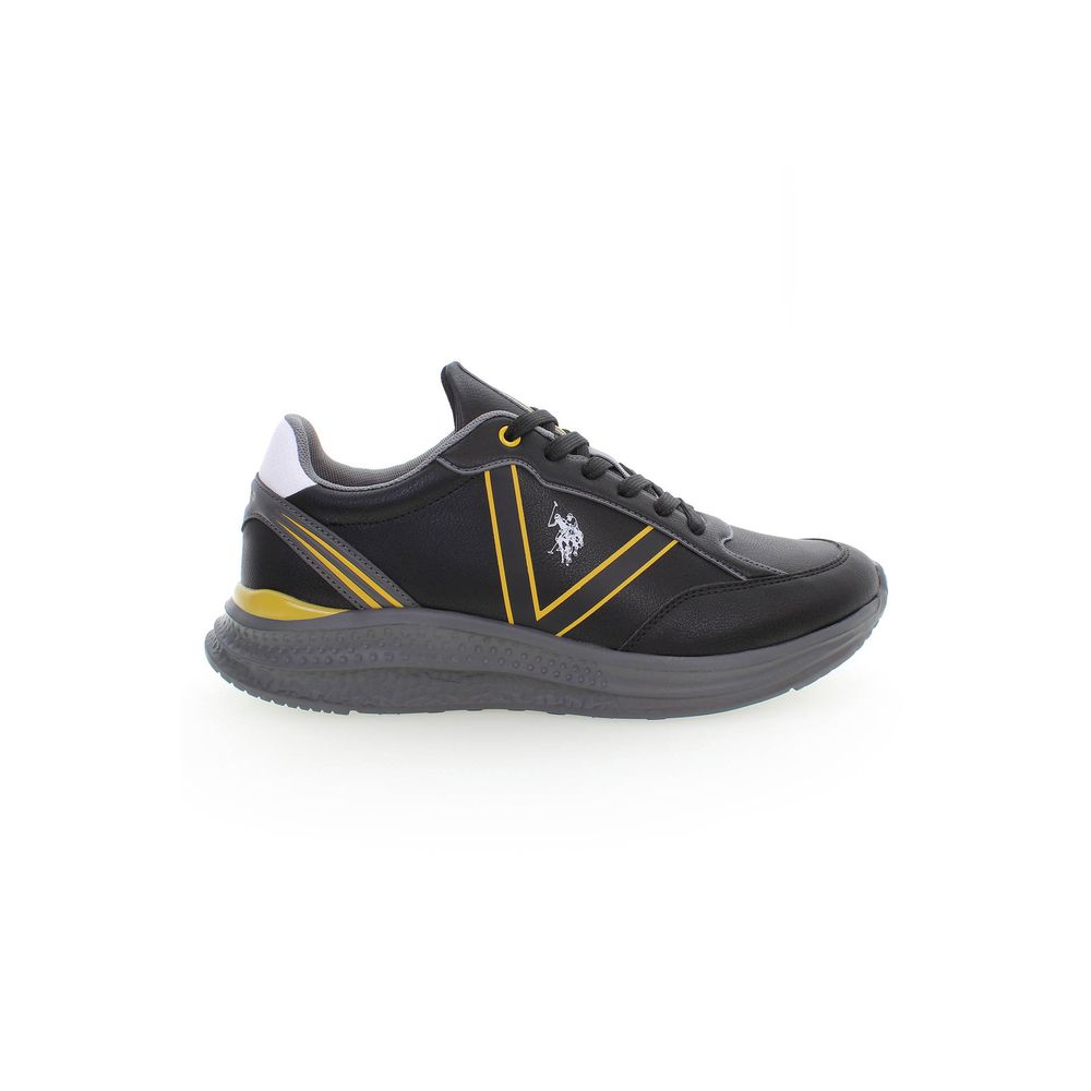 U.S. POLO ASSN. Nero Polyurethane Men Sneaker