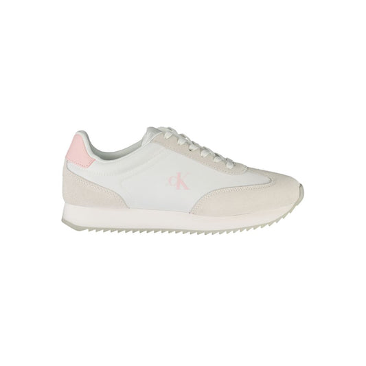 Calvin Klein White Leather Women Sneaker Calvin Klein