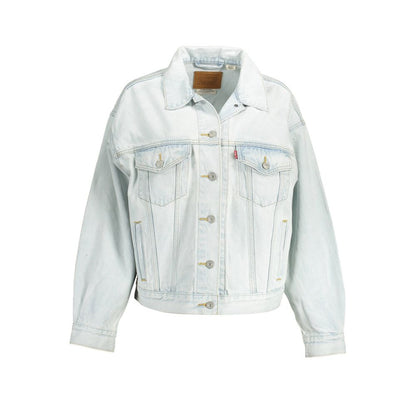 Levi's Azzurro Cotton Women Jacket Levi's