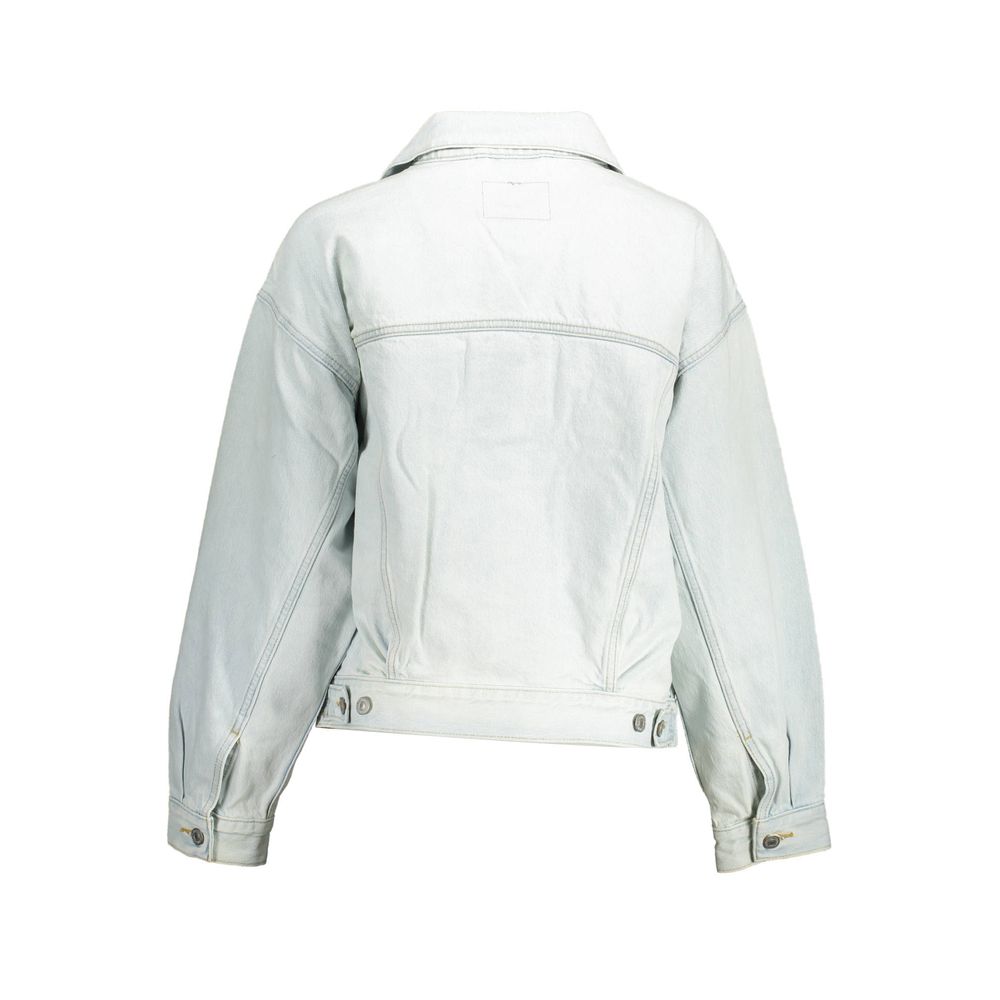 Levi's Azzurro Cotton Women Jacket Levi's
