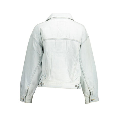 Levi's Azzurro Cotton Women Jacket Levi's