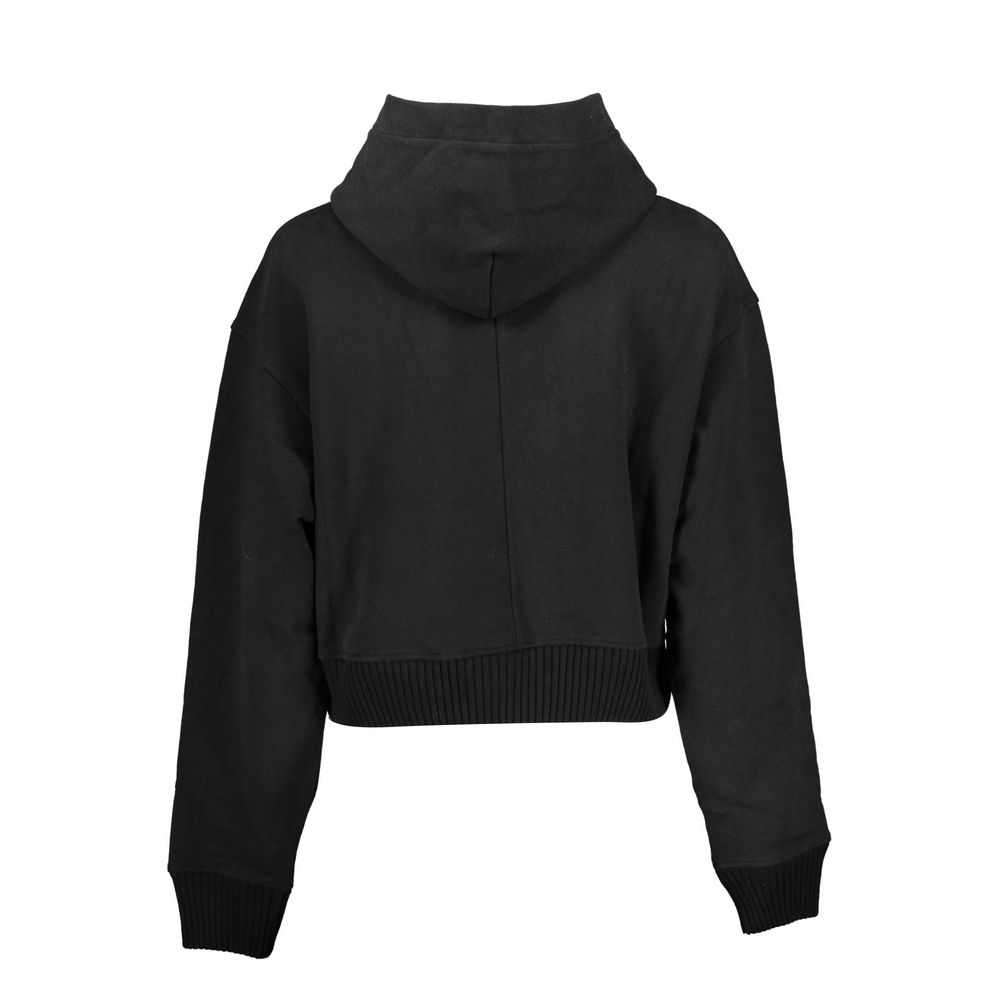 Calvin Klein Black Cotton Women's Sweatshirt Calvin Klein