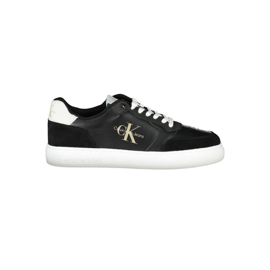 Calvin Klein Black Polyester Men's Sneaker Calvin Klein