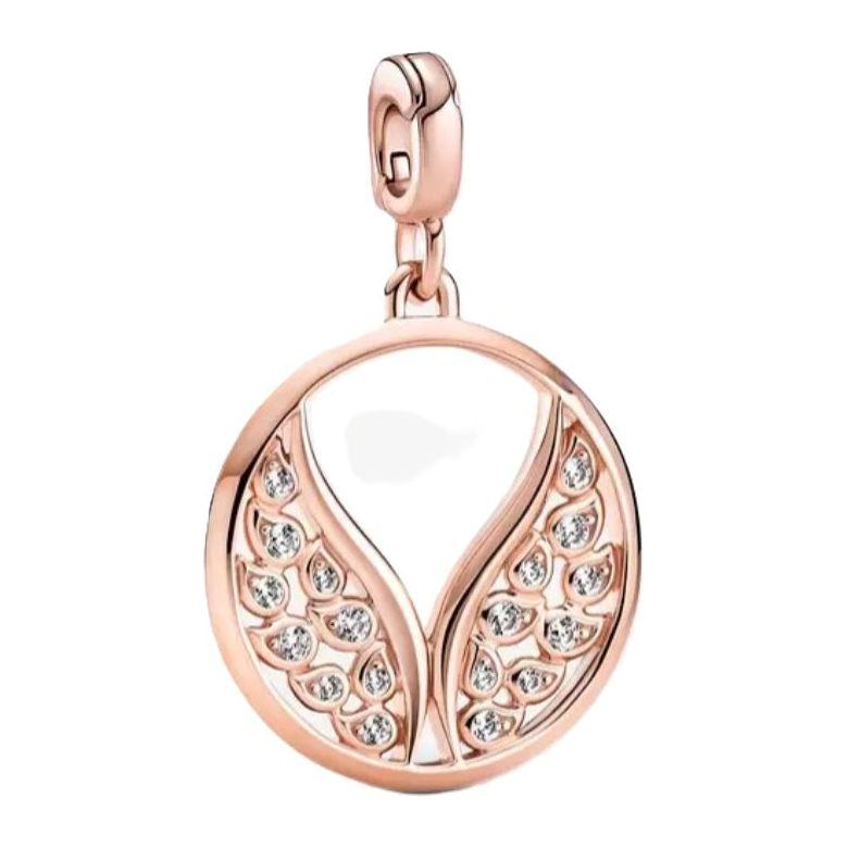 PANDORA CHARMS Mod. BURNING WINGS MEDALLION PANDORA