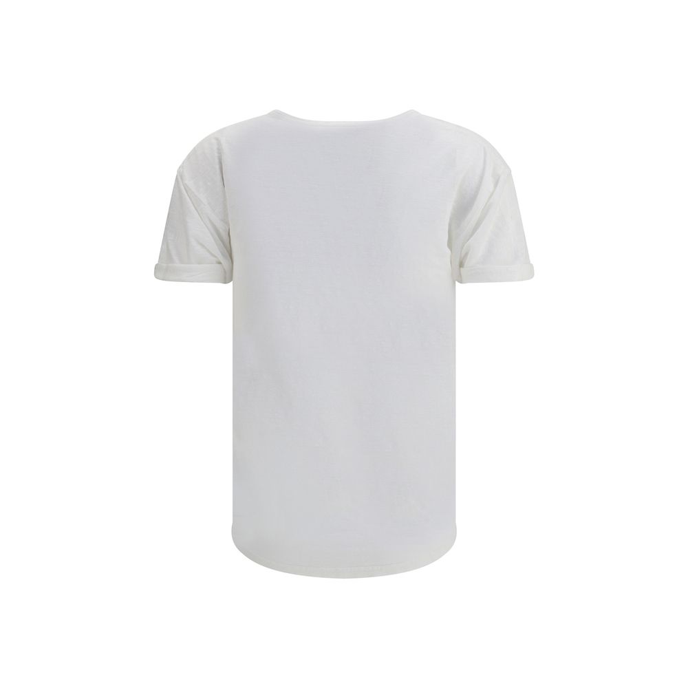 Marant Etoile White Linen T-Shirt