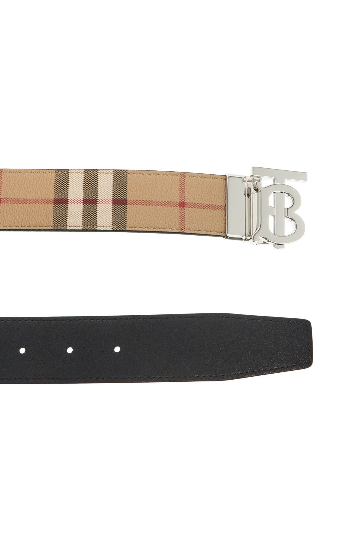 Burberry check reversibile belt Belts Burberry