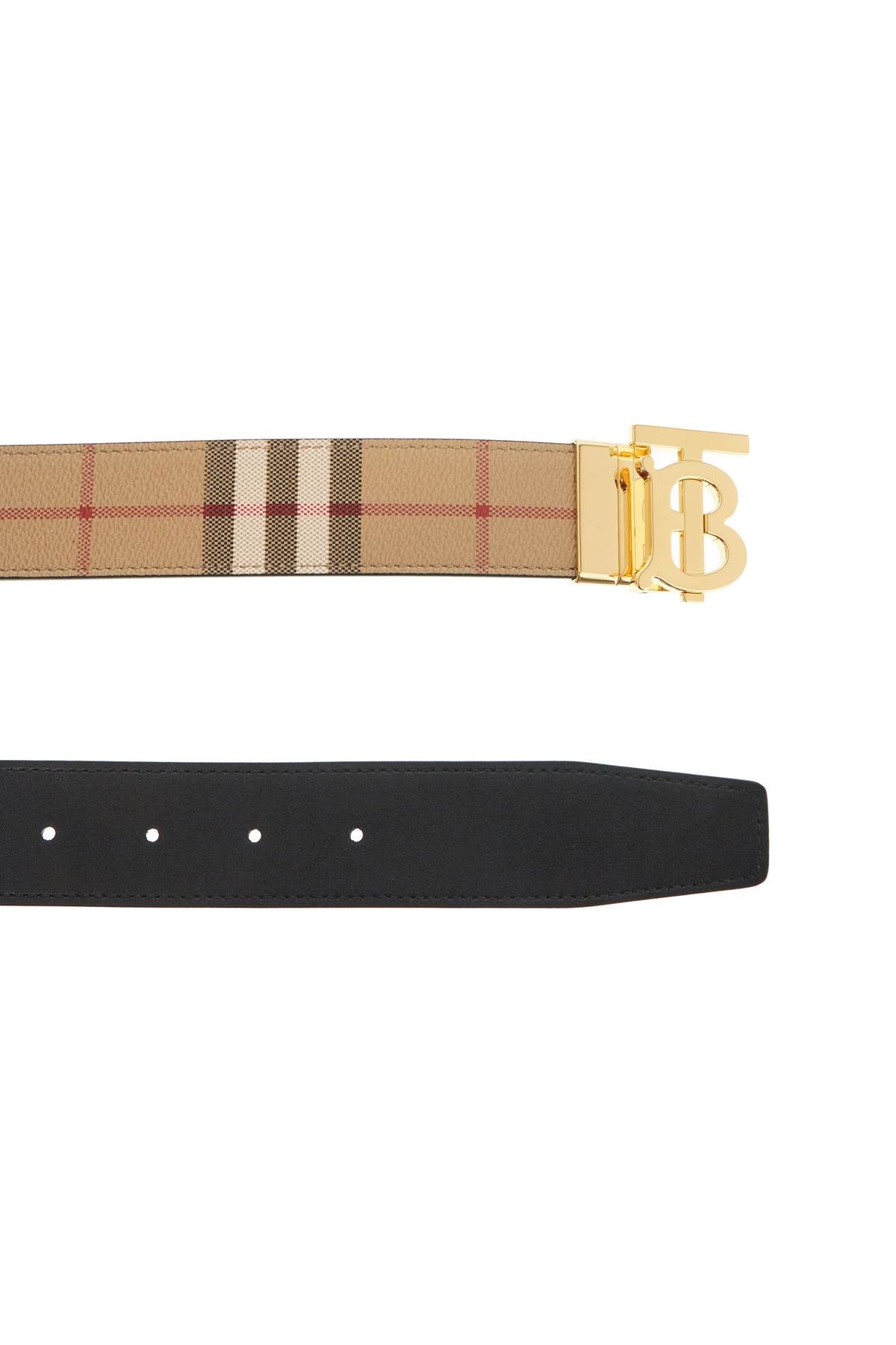 Burberry reversible tb check belt Belts Burberry