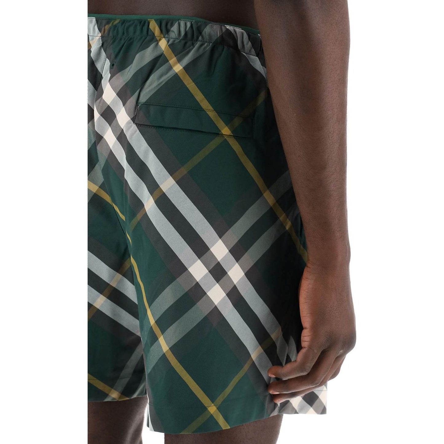 Burberry check ered men's Bermuda shorts