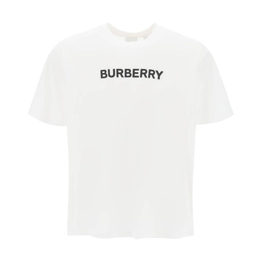 Burberry harriston t-shirt with logo print Topwear Burberry