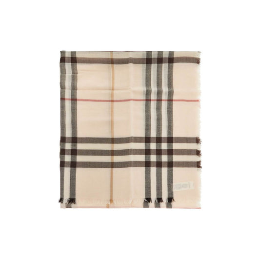 Burberry ered wool scarf for men and women Scarves Hats & Gloves Burberry