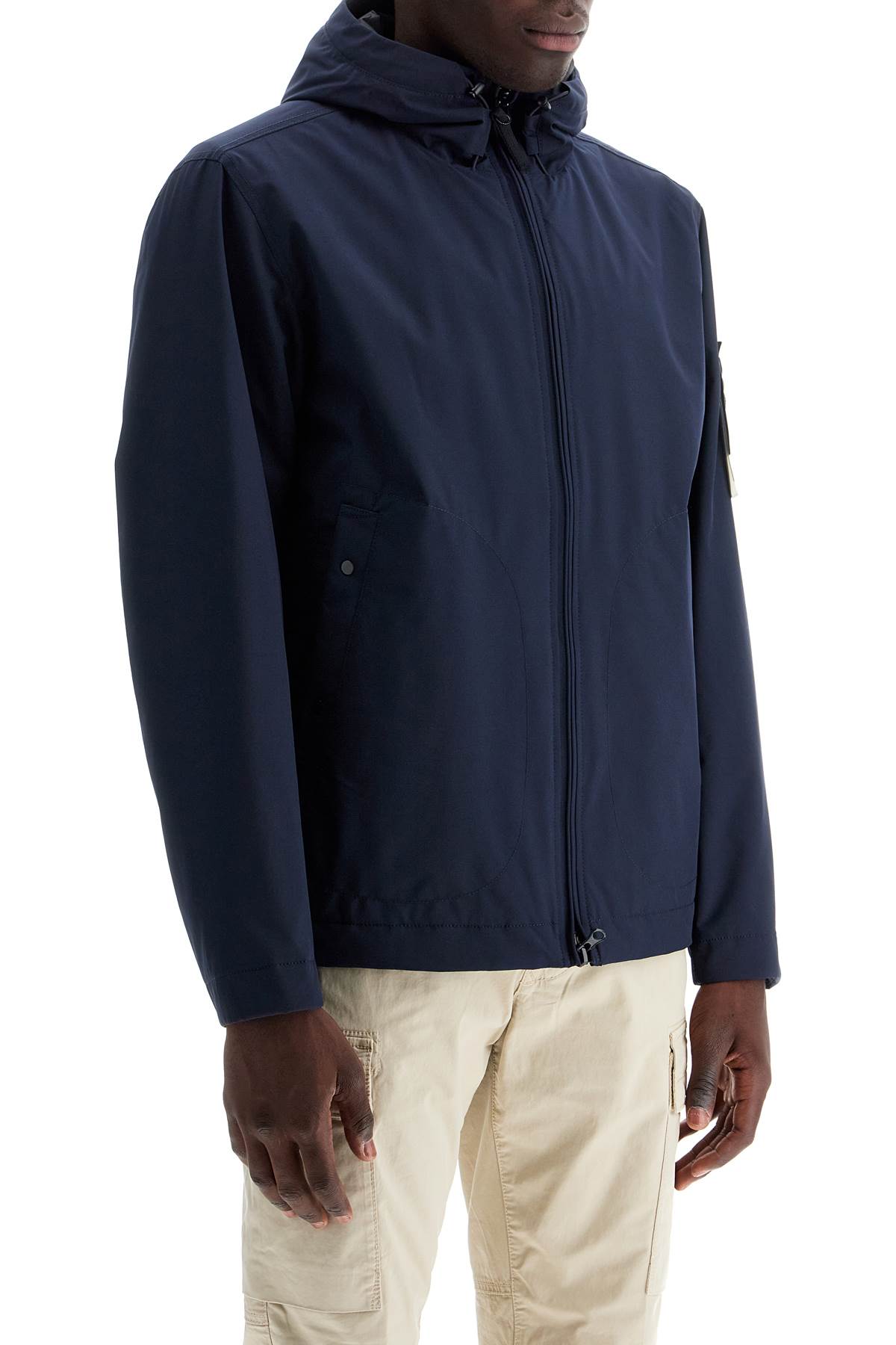 Stone Island Stone Island light soft shell-r hooded jacket