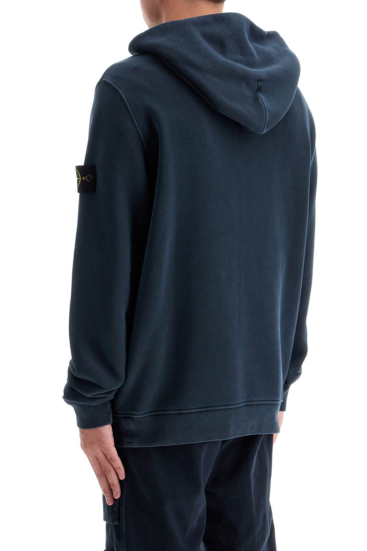 Stone Island organic cotton hoodie with hood Topwear Stone Island