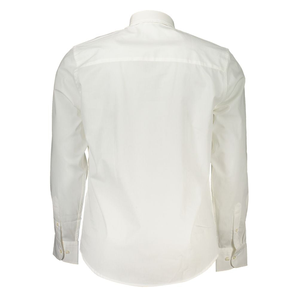 North Sails White Cotton Men's Shirt