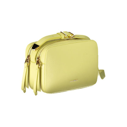 Coccinelle Yellow Leather Shoulder Bag Coccinelle