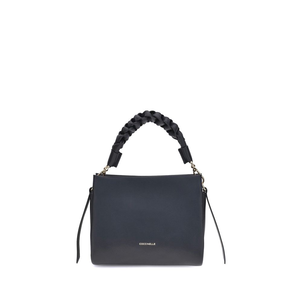 Coccinelle Black Calf Leather Bos Taurus Handbag Coccinelle