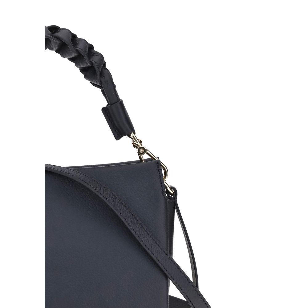 Coccinelle Black Calf Leather Bos Taurus Handbag Coccinelle