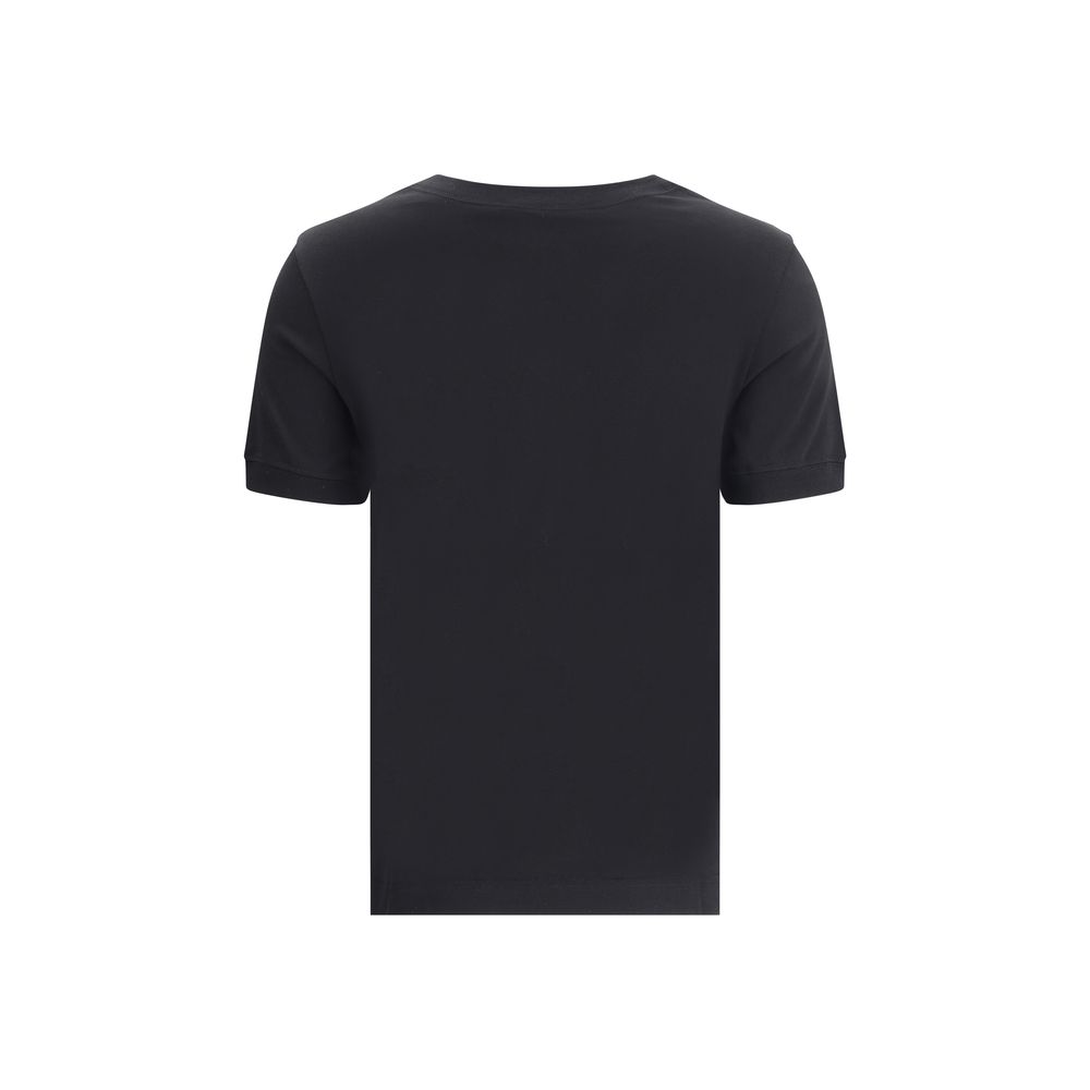 Dolce & Gabbana Black Cotton T-Shirt