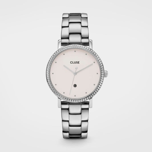 Cluse Silver Stainless Steel Dress Watch