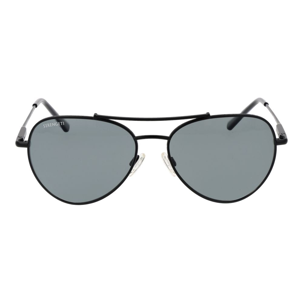 Serengeti Black Metal Sunglasses Serengeti
