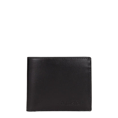 Testoni Black Leather Wallet Testoni