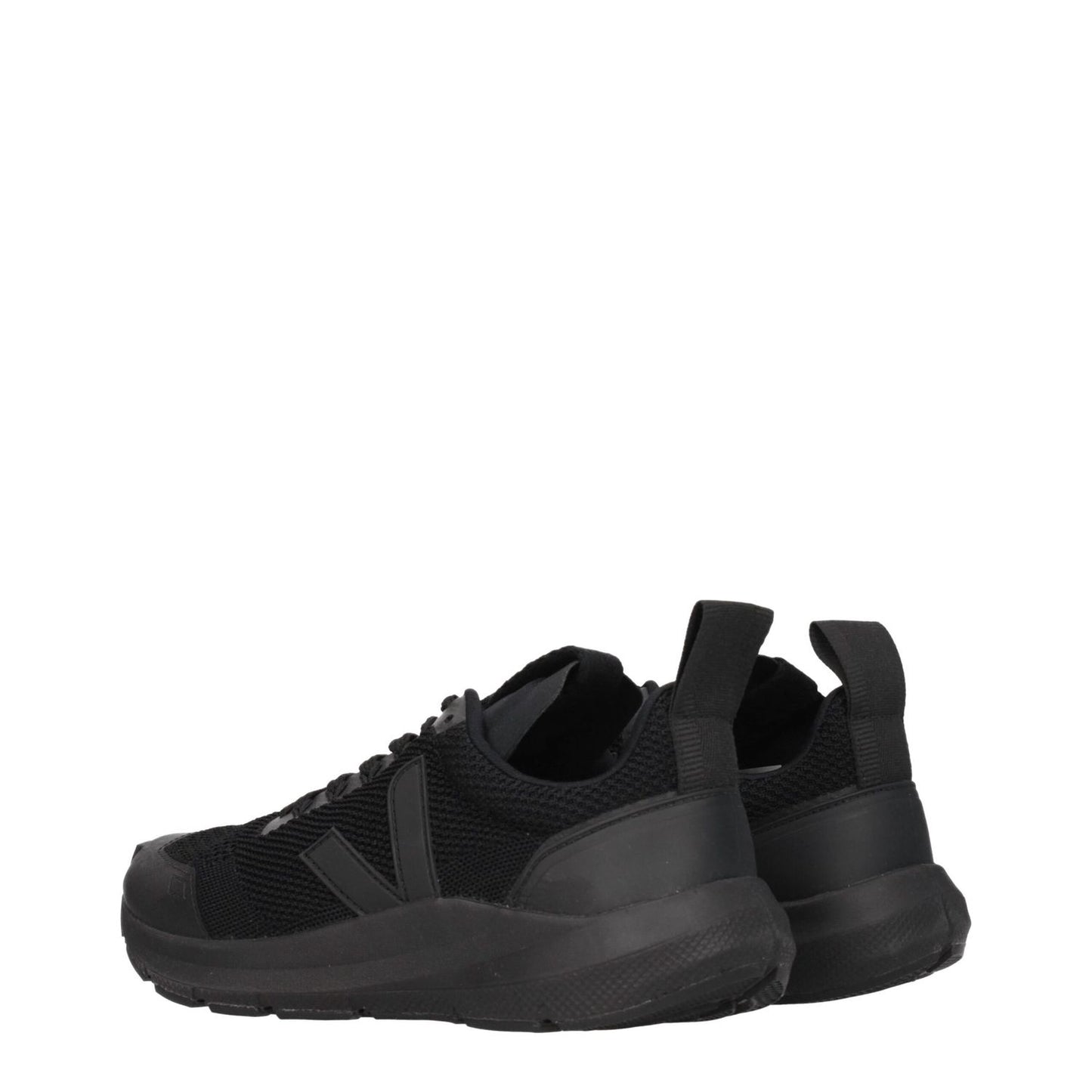 Veja Black Fabric Athletic Sneakers Veja