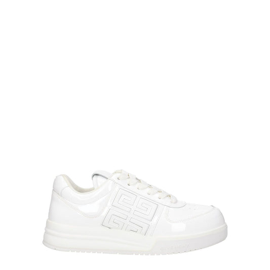 Givenchy White Leather Low Top Sneakers