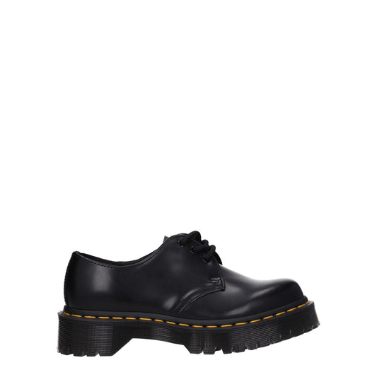 Dr. Martens Black Leather Oxfords And Derbies