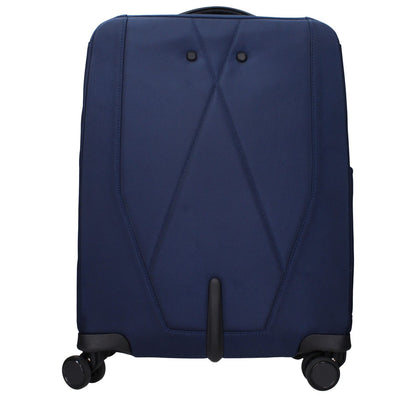 Piquadro Blue Fabric Luggage And Travel
