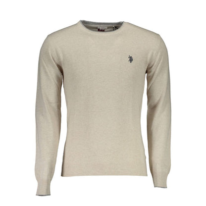 U.S. POLO ASSN. Beige Wool Men's Sweater1728,67403481248,Beige,Cashmere - Sweaters - Clothing,Clothing,Men,Men - Clothing,New with tags,Sweaters - Clothing,Sweaters - Men - Clothing,U.S. POLO ASSN.,XXL