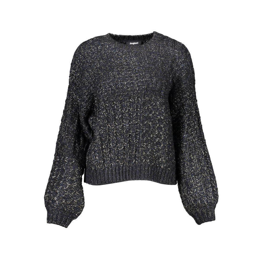 Desigual Black Acrylic Women Sweater Desigual