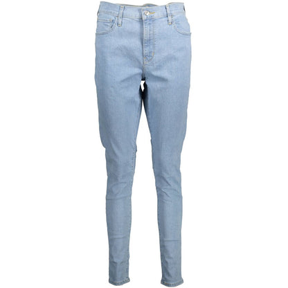 Levi's Azzurro Cotton Women Skinny Jean Levi's