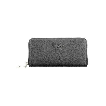 BYBLOS Black Polyurethane Women Wallet