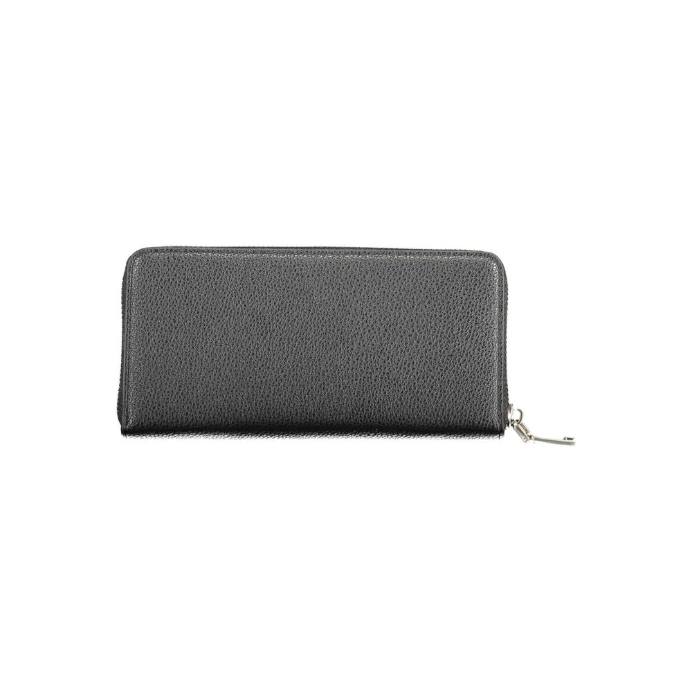BYBLOS Black Polyurethane Women Wallet