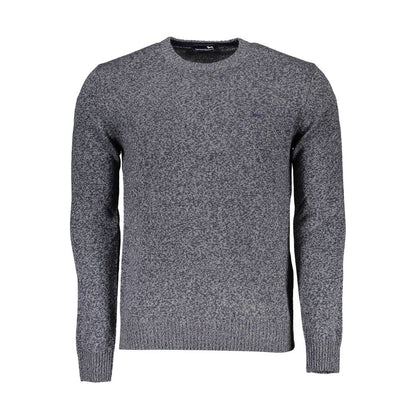 Harmont & Blaine Blu Wool Men Sweater