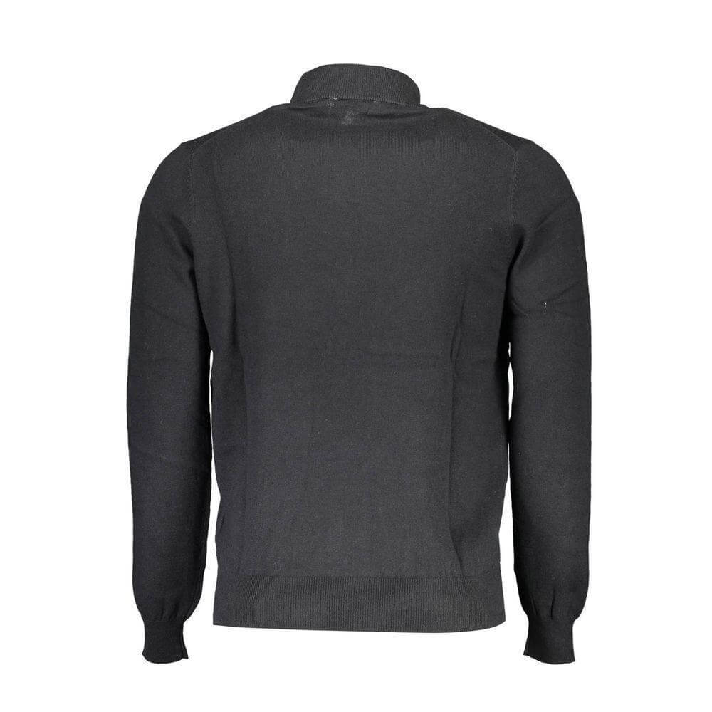 North Sails Black Cotton Men's Sweater