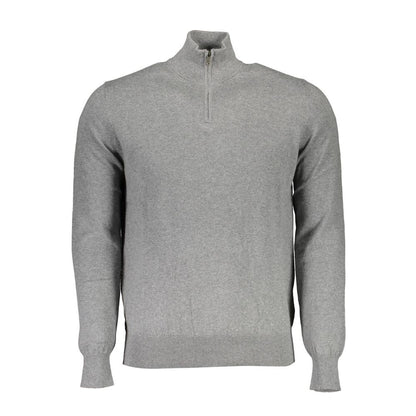 North Sails Grigio Cotton Men Sweater