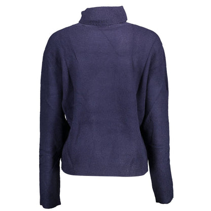 U.S. POLO ASSN. Blue Acrylic Womens Sweater