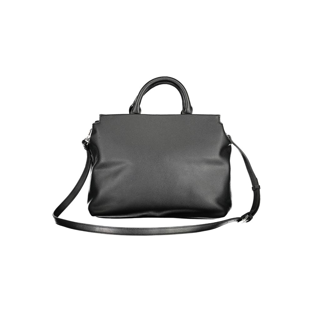 BYBLOS Black Polyurethane Women Handbag 1728,67403481248,Bags,Black,BYBLOS,Handbags - Bags,New with tags,Women