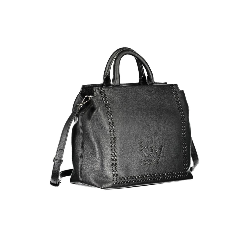 BYBLOS Black Polyurethane Women Handbag 1728,67403481248,Bags,Black,BYBLOS,Handbags - Bags,New with tags,Women