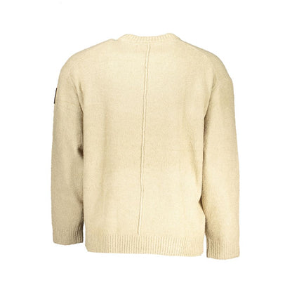 Calvin Klein Beige Cotton Men Sweater