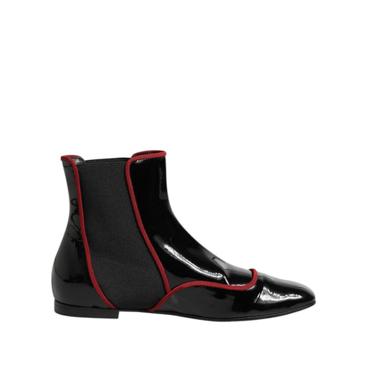 Dolce & Gabbana Black Jackie Buttoned Chelsea Boots Shoes 1728,67345645728,Ankle - Boots - Shoes,Black,Boots - Shoes,Boots - Women - Shoes,Dolce & Gabbana,EU35.5/US5,EU35/US4.5,EU36.5/US6,EU36/US5.5,EU37.5/US7,EU37/US6.5,EU38/US7.5,EU39.5/US9,Material: 70